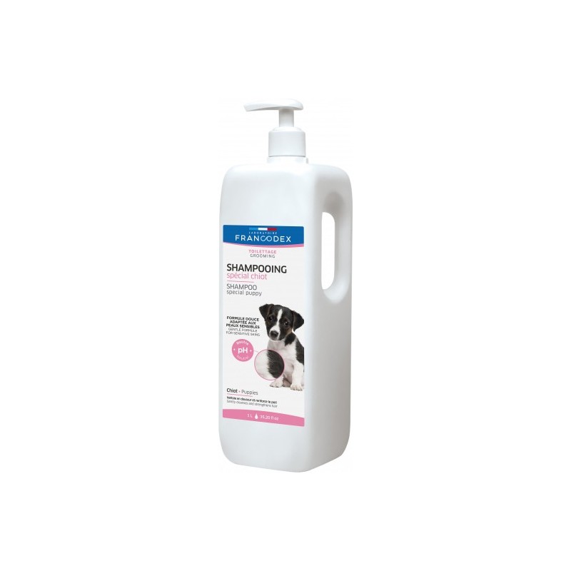 Shampooing Spécial Chiot 1L - Francodex Shampooing Spécial Chiot 1L - Francodex