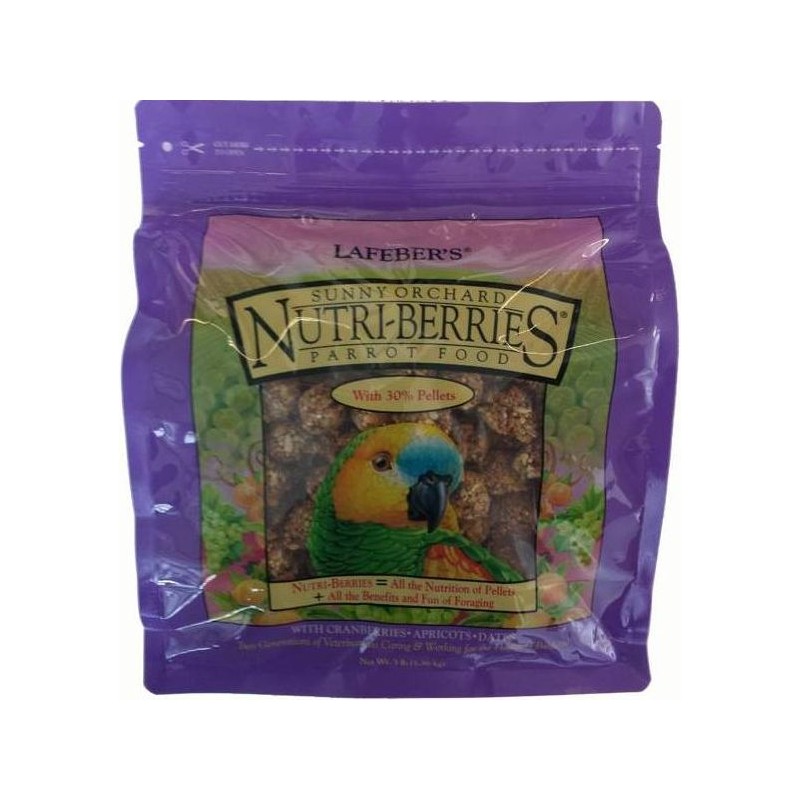 Nutri-Berries Verger Ensoleillé Perroquet 1,36kg - Lafeber's LF32852 Lafeber's 54,95 € Ornibird