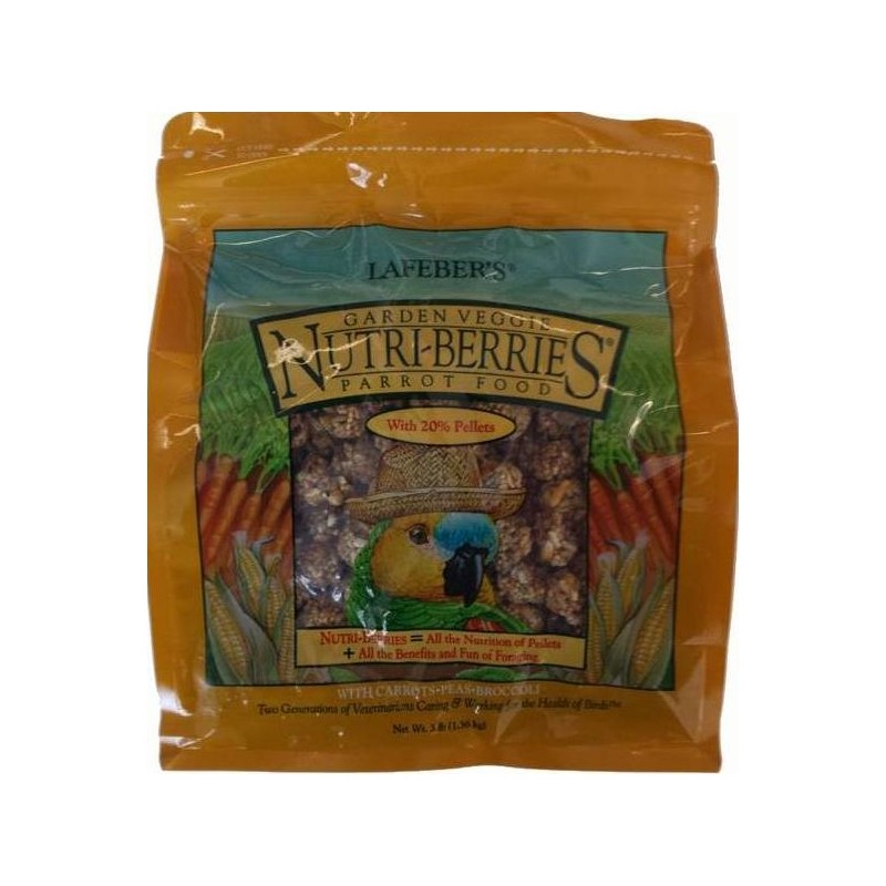 Nutri-Berries Garden Veggie Perroquet 1,36kg - Lafeber's LF32352 Lafeber's 54,95 € Ornibird