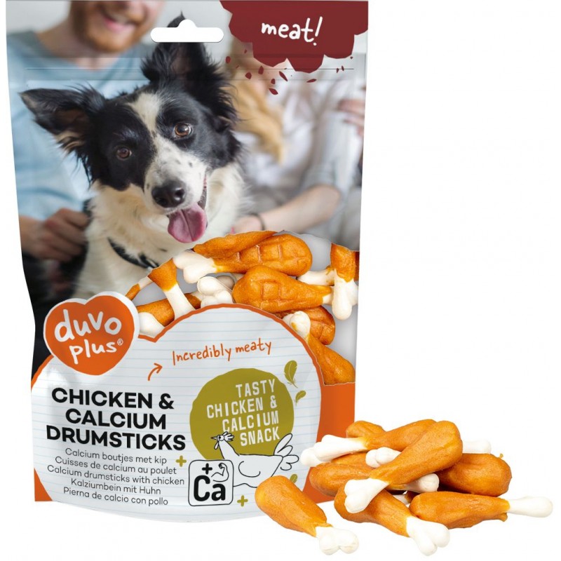 Cuisses de calcium au poulet 180gr - Duvo+ Cuisses de calcium au poulet 180gr - Duvo+