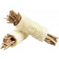 Rouleaux à ronger Luzerne et Popcorn 5pcs 8x2x2cm - Duvo+ Rouleaux à ronger Luzerne et Popcorn 5pcs 8x2x2cm - Duvo+