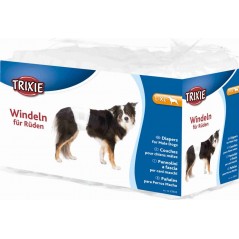 Couches pour chiens mâles L/XL 60-80cm - Trixie 23643 Trixie 12,00 € Ornibird