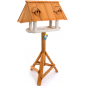 Maison d'hiver Jumbo 2 avec pied 84x47x142,5cm