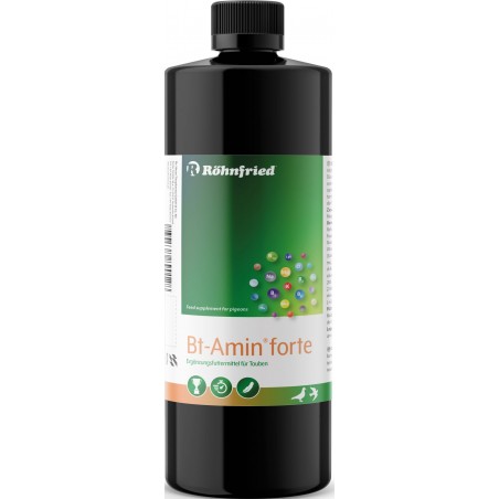 BT-Amin Forte (acides aminés et électrolytes) 1L - Röhnfried à 20,59 € - Röhnfried - Dr Hesse Tierpharma GmbH & Co - 79115 - ...