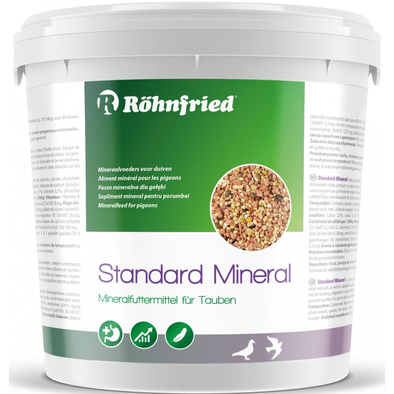 Standard Mineral (bon rapport prix/qualité) 10kg - Röhnfried 79119 Röhnfried - Dr Hesse Tierpharma GmbH & Co 21,20 € Ornibird