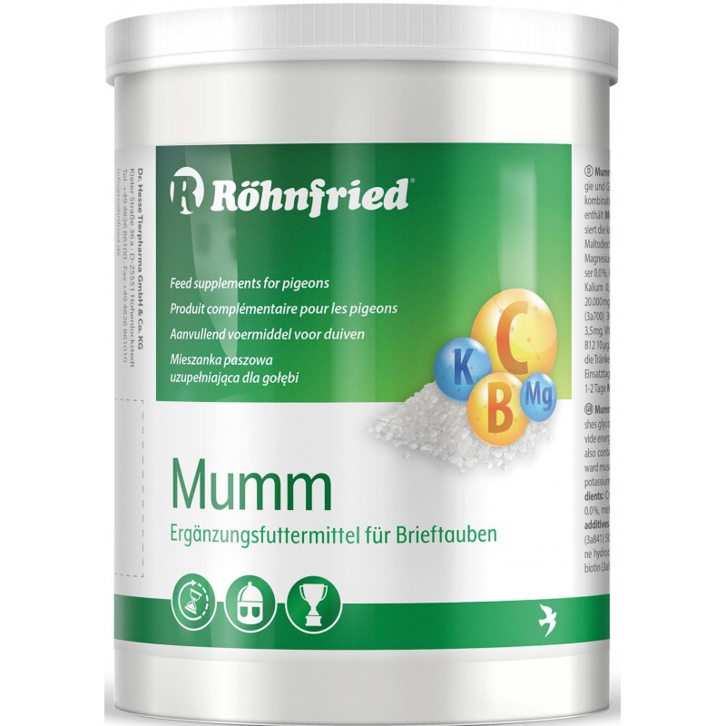 Mumm (energeticum soluble dans l'eau) 400gr - Röhnfried Mumm (energeticum soluble dans l'eau) 400gr - Röhnfried