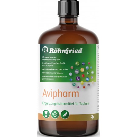 Avipharm (acides aminés, électrolytes, Vit. B) 1L - Röhnfried à 23,70 € - Röhnfried - Dr Hesse Tierpharma GmbH & Co - 79023 -...