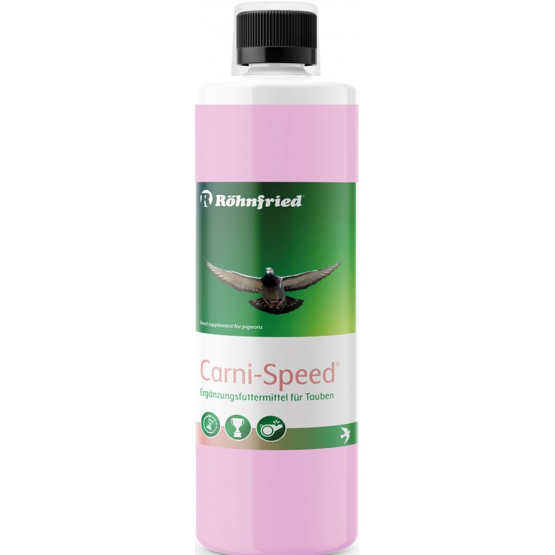 Carni-Speed (avec L-carnitine, magnésium, sélénium et vit. B12) 500ml - Röhnfried - Dr Hesse Tierpharma GmbH & Co. KG 79015 R...