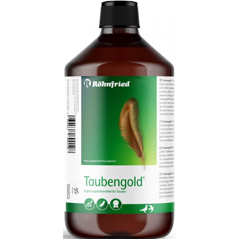 Taubengold (plumage during the moult) 1L - Röhnfried - Dr. Hesse Tierpharma GmbH & Co. KG 79002 Röhnfried - Dr Hesse Tierphar...