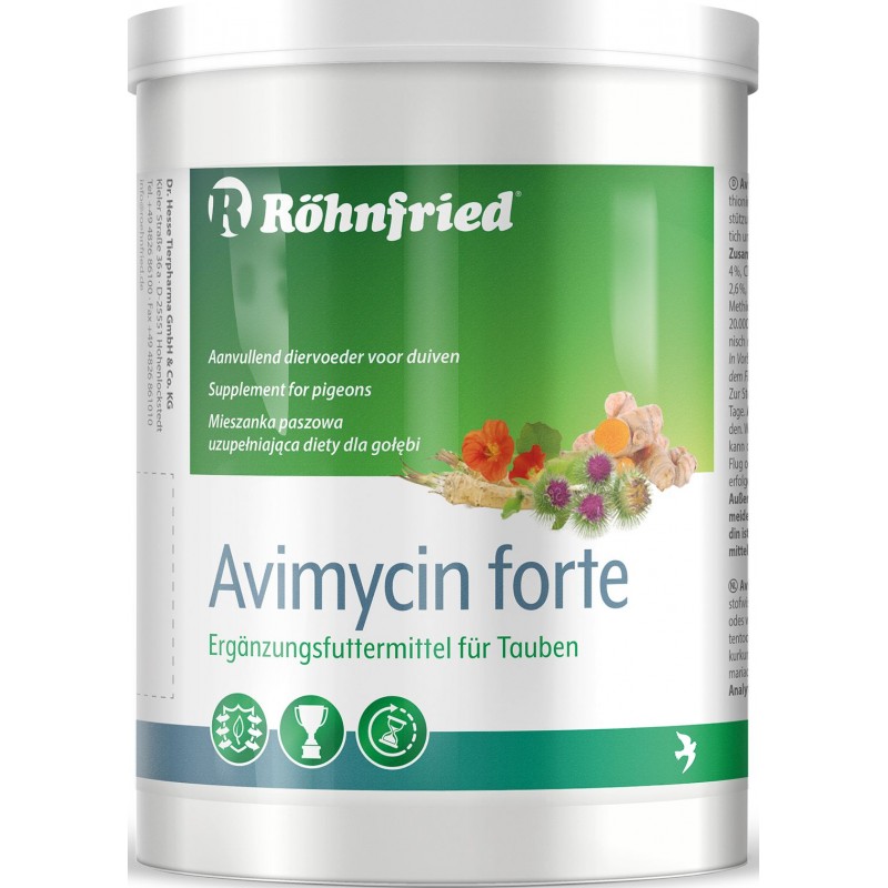 Avimycin Forte 400gr - Röhnfried 79158 Röhnfried - Dr Hesse Tierpharma GmbH & Co 21,20 € Ornibird