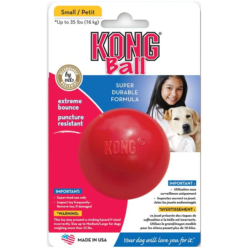 Kong Ball Rouge S - Kong 74012050 Kong 12,00 € Ornibird