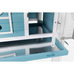 Clapier petits animaux avec cour extérieure 156x110x80cm - Trixie - 279,00 € - Trixie - 4047974623282 - Ornibird SRL