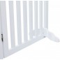 Barrière pour chiens avec porte, 4 parties 60-160x81cm - Trixie Barrière pour chiens avec porte, 4 parties 60-160x81cm - Trixie