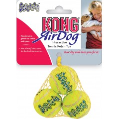 Kong Air Squeakair Ball 3pcs jaune S - Kong 74012166 Kong 6,45 € Ornibird