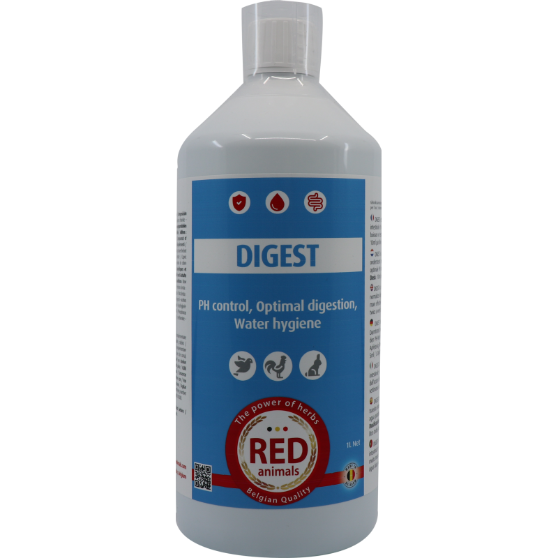 Digest (digestion, l'acidification de l'eau) 1L - Red Animals RP005 Red Animals 16,50 € Ornibird