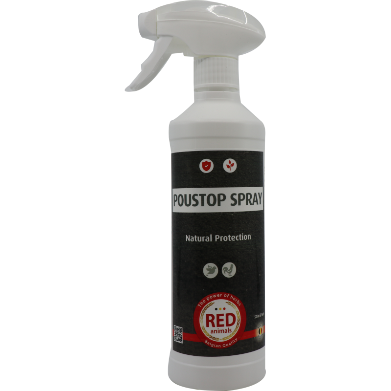 Pohstop Spray (poux rouges) 500ml - Red Animals RB007 Red Animals 16,50 € Ornibird