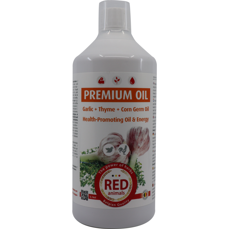 Premium Oil (oil) 1L - Red Pigeon for pigeons and birds RP013 Red Animals 24,90 € Ornibird