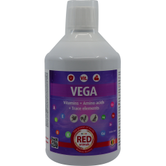 Vega (all included: vitamins, amino acids, electrolytes) 500ml - Red Pigeon for pigeons and birds 31120 Red Animals 24,90 € O...