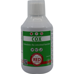 Cox (santé intestinale) 250ml - Red Bird pour oiseaux RB002 Red Animals 14,78 € Ornibird