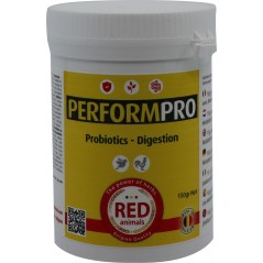 Perform Pro (green clay, oils essentiëlle, probiotics) - 150gm - Red Pigeon for pigeons and birds RAPform Red Animals 10,50 €...