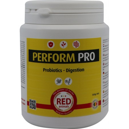 Perform Pro (argile verte, huiles essentielle, probiotiques) 500gr - Red Animals à 19,90 € - Red Animals - RA018.02 - Red Pig...