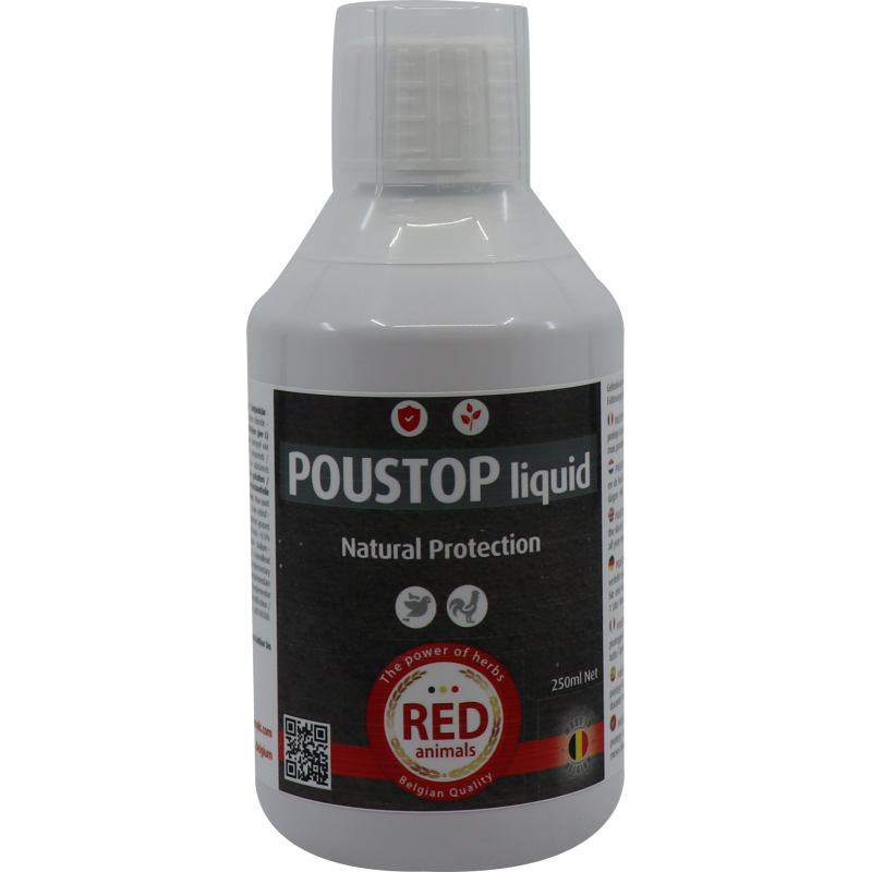 Poustop Liquid 250ml - Red Animals RABPL Red Animals 19,41 € Ornibird