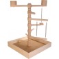Plateau de jeu avec 2 écuelles 40 et 50ml 41x55x41cm - Trixie