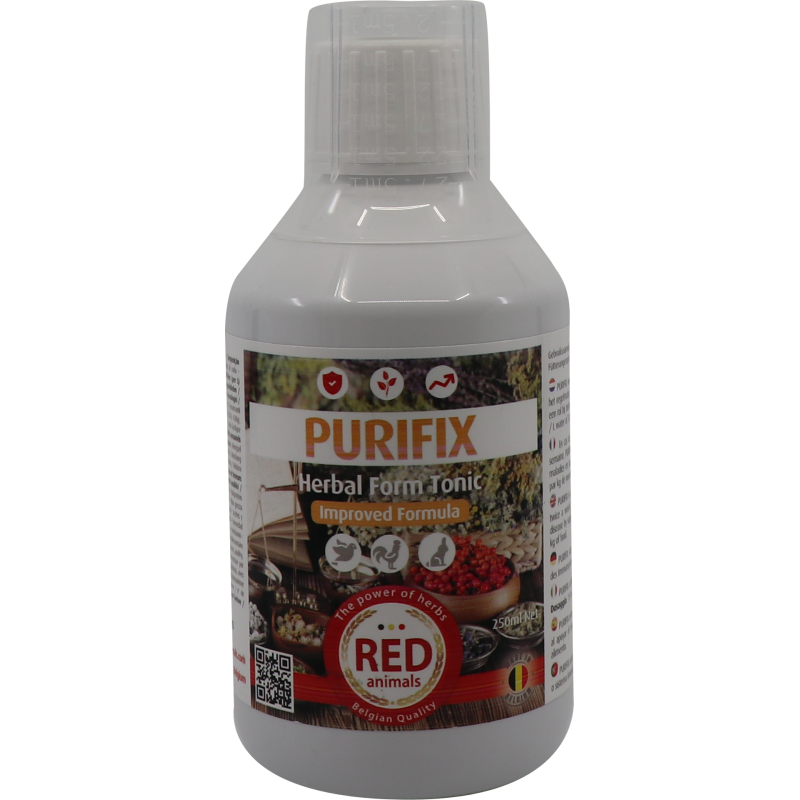 Purifix (purification, renforce la résistance) 250ml - Red Bird pour oiseaux RAPU Red Animals 15,50 € Ornibird Purifix (purification, renforce la résistance) 250ml - Red Bird pour oiseaux RAPU Red Animals 15,50 € Ornibird