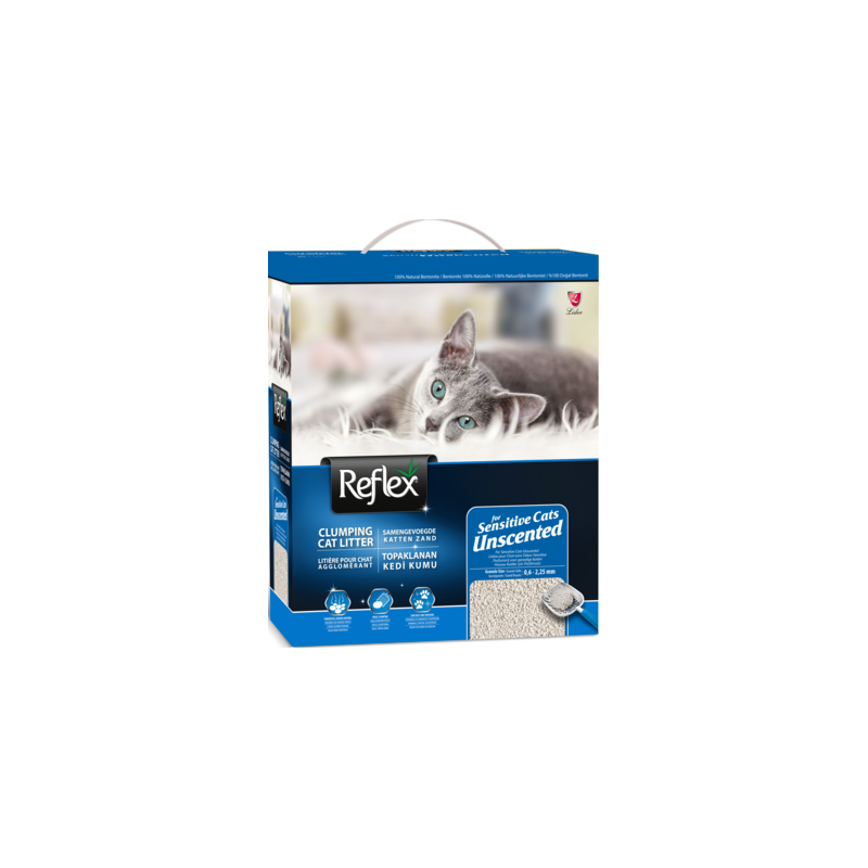 Litière pour chat Sensible 10L - Reflex LIRFB-014 Reflex Plus 10,90 € Ornibird Litière pour chat Sensible 10L - Reflex LIRFB-014 Reflex Plus 10,90 € Ornibird