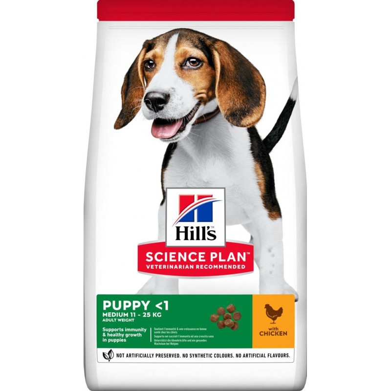 Science Plan aliment pour Chiot Medium au Poulet 12kg - Hill's Science Plan aliment pour Chiot Medium au Poulet 12kg - Hill's