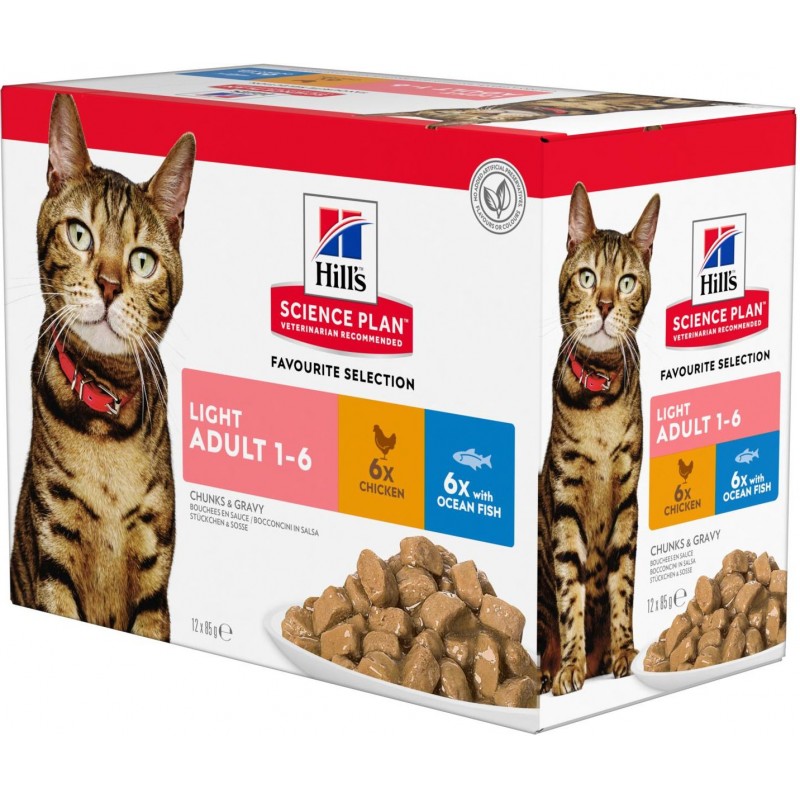 Science Plan Light Adult Cat Food 12x85gr - Hill's 604019 Hill's 20,60 € Ornibird Science Plan Light Adult Cat Food 12x85gr - Hill's 604019 Hill's 20,60 € Ornibird