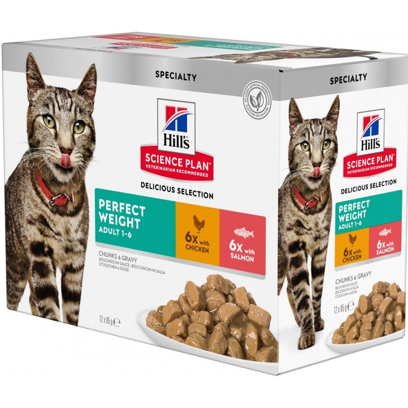 Science Plan Feline Perfect Weight 12x85gr - Hill's 604016 Hill's 20,60 € Ornibird