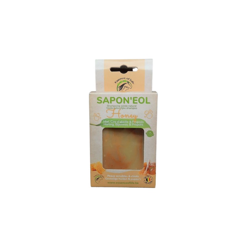 Sapon'eol Honey Shampoing solide naturel 120gr - Essence of Life