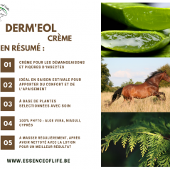 Derm'eol Crème Crème apaisante pour les démangeaisons 500ml - Essence of Life CHEV-1234 Essence Of Life 34,50 € Ornibird