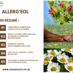 Allerg'eol Allergies cutanées & respiratoires 1L - Essence of Life CHEV-1275 Essence Of Life 79,90 € Ornibird