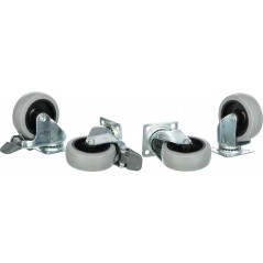 Roulettes pour Be Eco Box de transport Giona 4pcs - Trixie - 35,00 € - Trixie - 8033776768517 - Ornibird SRL