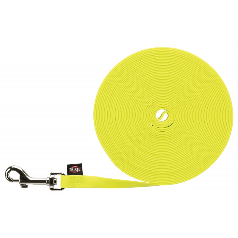 Easy Life Laisse à pister Jaune Fluo M/XL 17mm/10m - Trixie