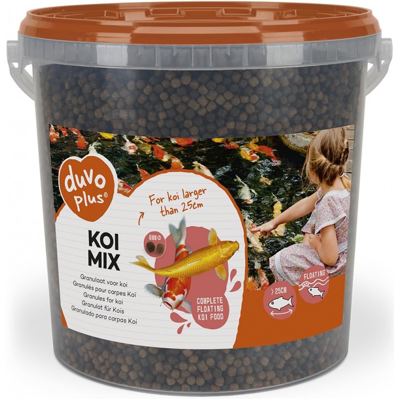 Mix pour Carpes Koï 10L/6mm - Duvo+ Mix pour Carpes Koï 10L/6mm - Duvo+