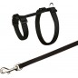 Harnais avec laisse pour lapins Divers coloris 25-44cm/10mm Laisse 1,25m - Trixie Harnais avec laisse pour lapins Divers coloris 25-44cm/10mm Laisse 1,25m - Trixie