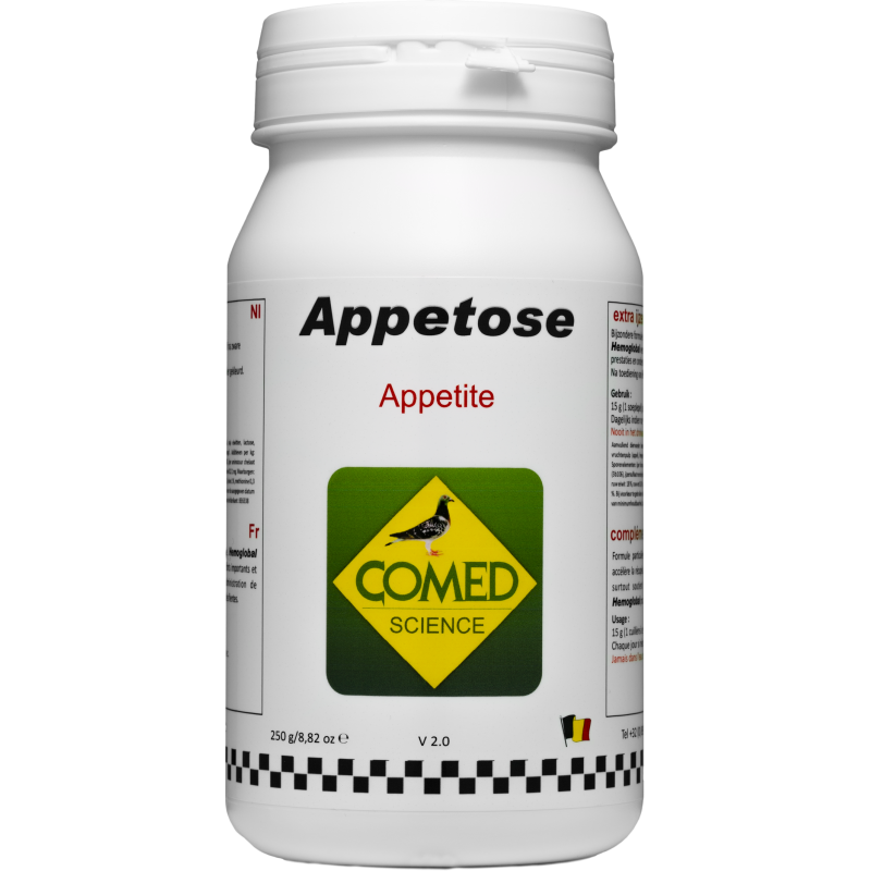 Appetose, stimulateur d'appétit 250gr - Comed 83621 Comed 15,15 € Ornibird