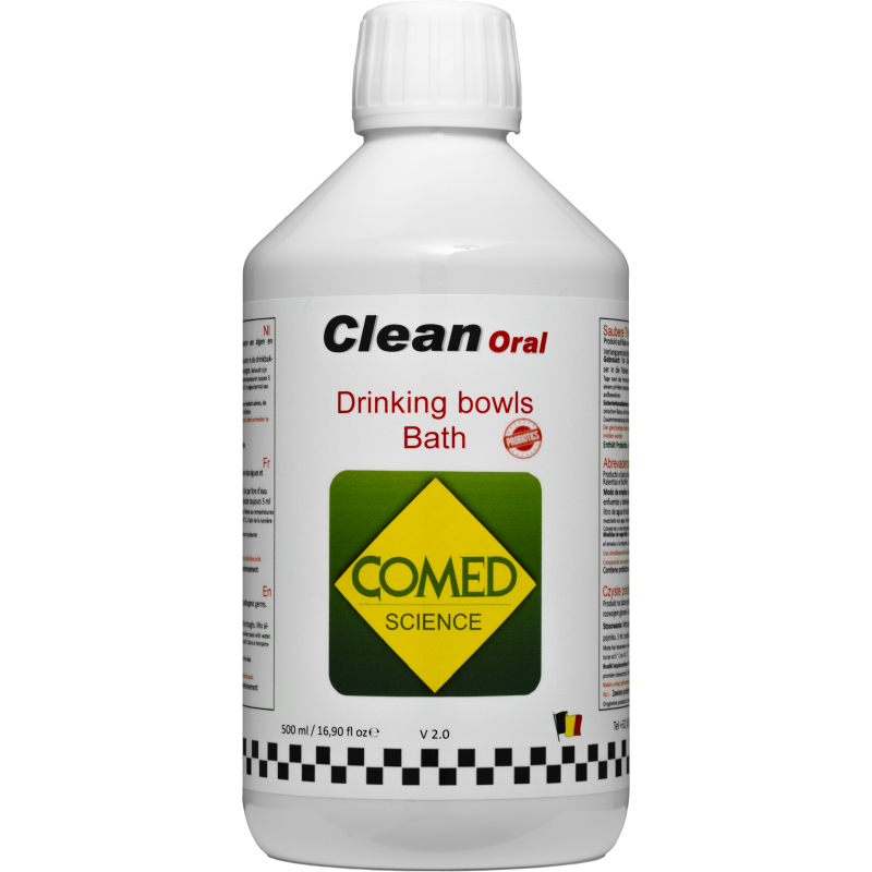 Clean oral, favorise une résistance accrue aux germes pathogènes 500ml - Comed 92153 Comed 11,95 € Ornibird