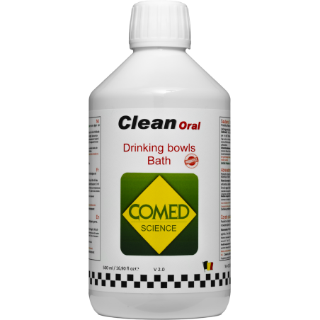 Clean oral, favorise une résistance accrue aux germes pathogènes 500ml - Comed à 12,35 € - Comed - 92153 - Comed