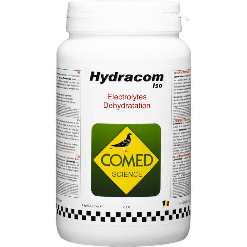 Hydracom Iso, formula for rehydration-based electrolytes 1kg - Comed 82314 Comed 18,30 € Ornibird