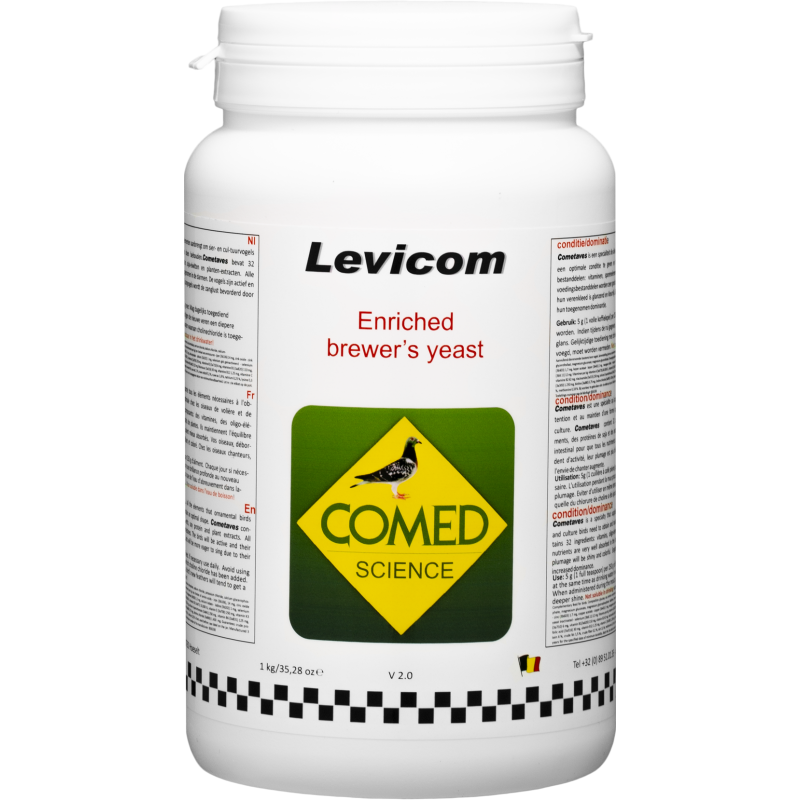 Levicom, levure de bière enrichie 1kg - Comed 82692 Comed 18,15 € Ornibird