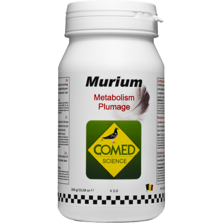 Murium, pour une bonne croissance des plumes 300gr - Comed à 23,25 € - Comed - 82119 - Complément Alimentaire