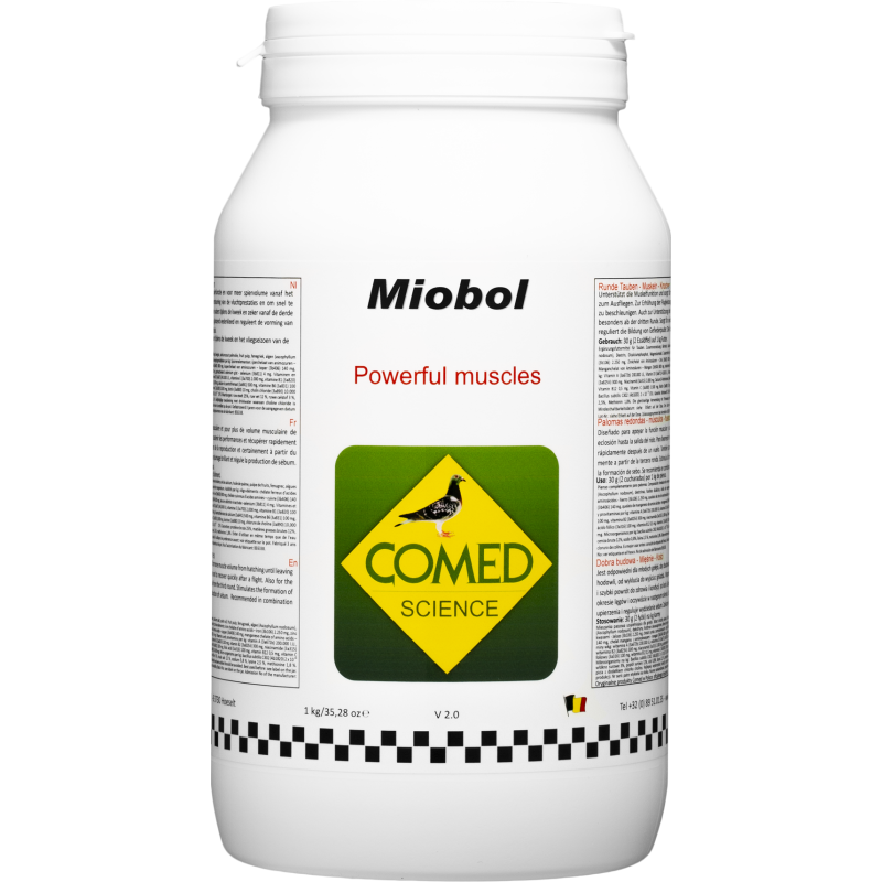 Miobol, renforce le volume musculaire 1kg - Comed