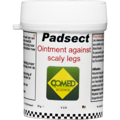 Padsect, pommade contre les pattes croûteuses 35gr - Comed 83001 Comed 7,50 € Ornibird