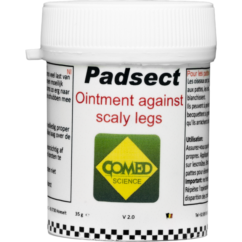 Padsect, ointment tabs scabs 20gr - Comed 83001 Comed 7,50 € Ornibird