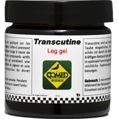 Transcutine, gel pour une meilleure circulation aux pattes 60gr - Comed à 14,60 € - Comed - 82381 - Complément Alimentaire