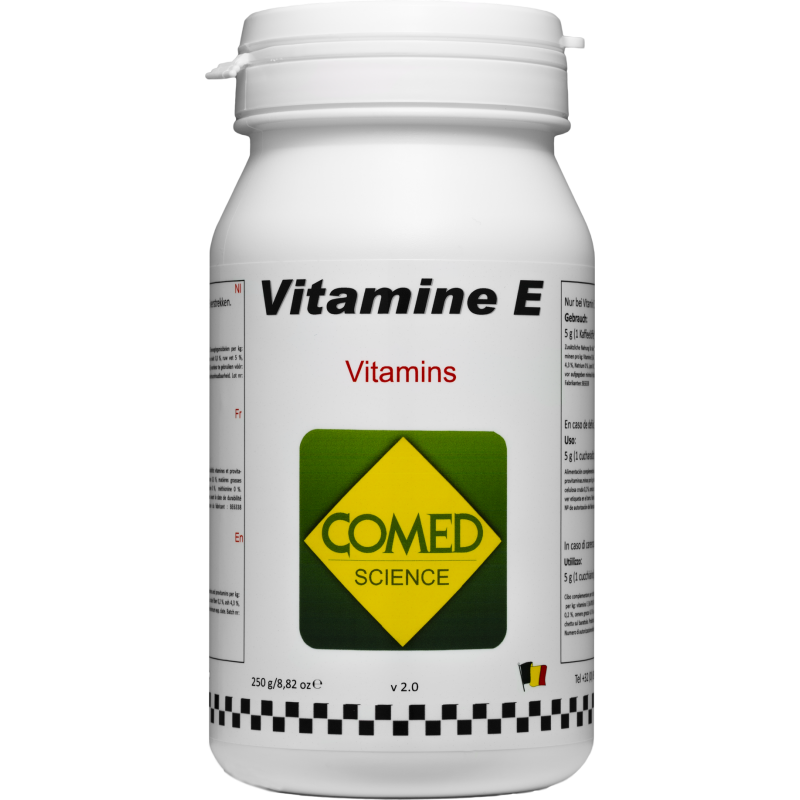 Vitamin E 5%, for an increased fertility at the time of the breeding 250gr - Comed 82470 Comed 19,75 € Ornibird